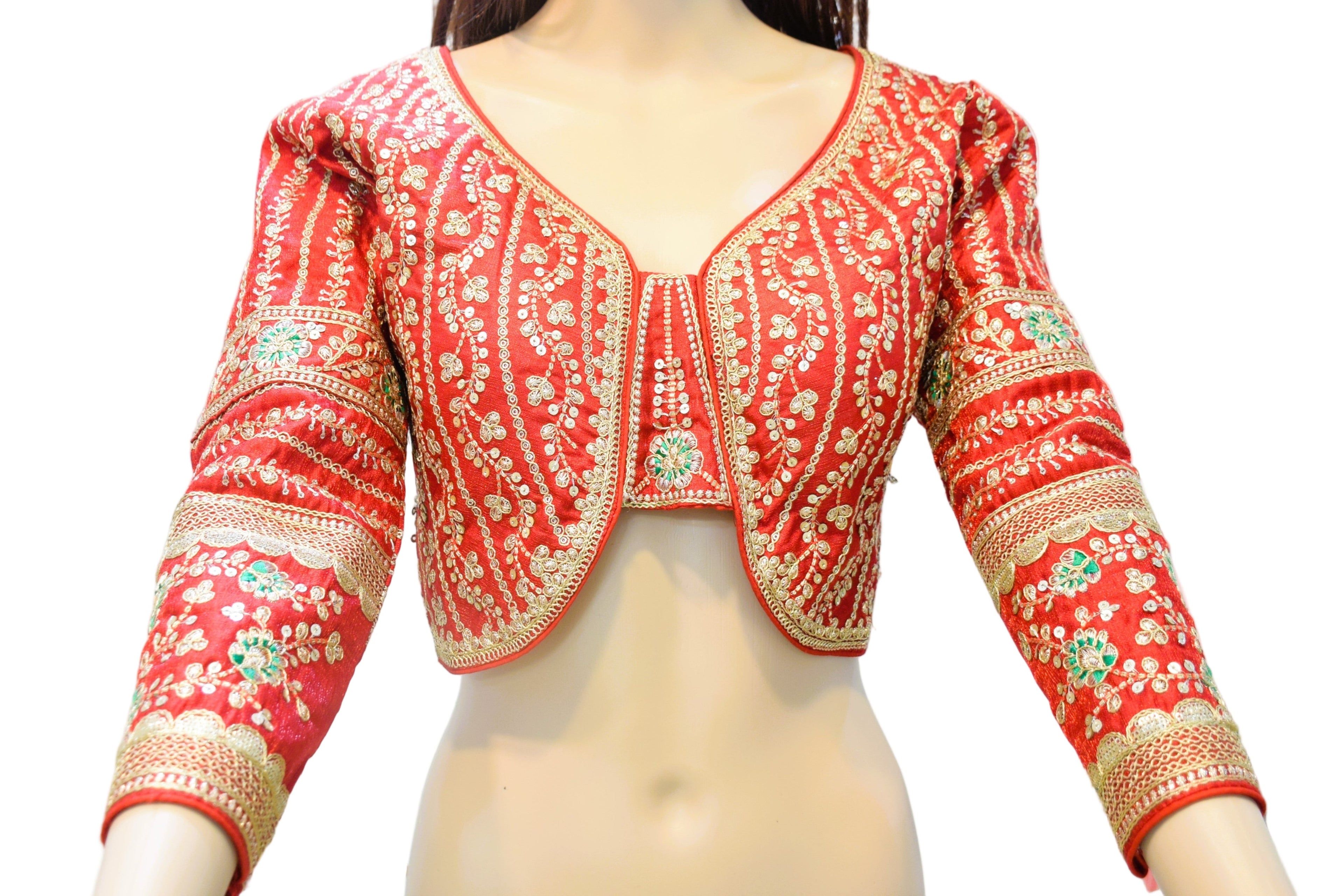 Royal Heritage Handcrafted Blouse