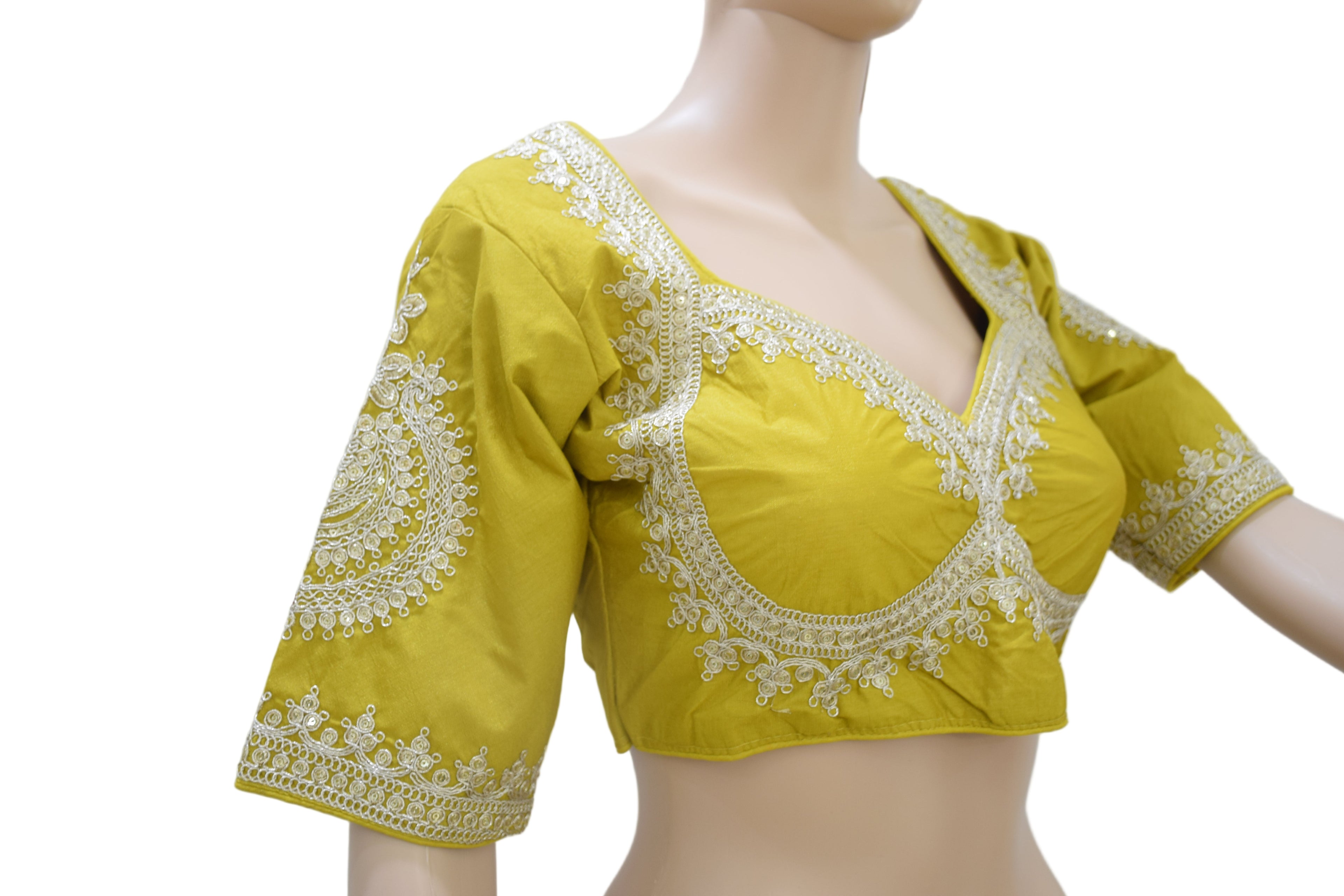 Mehendi Muse Embroidered Blouse