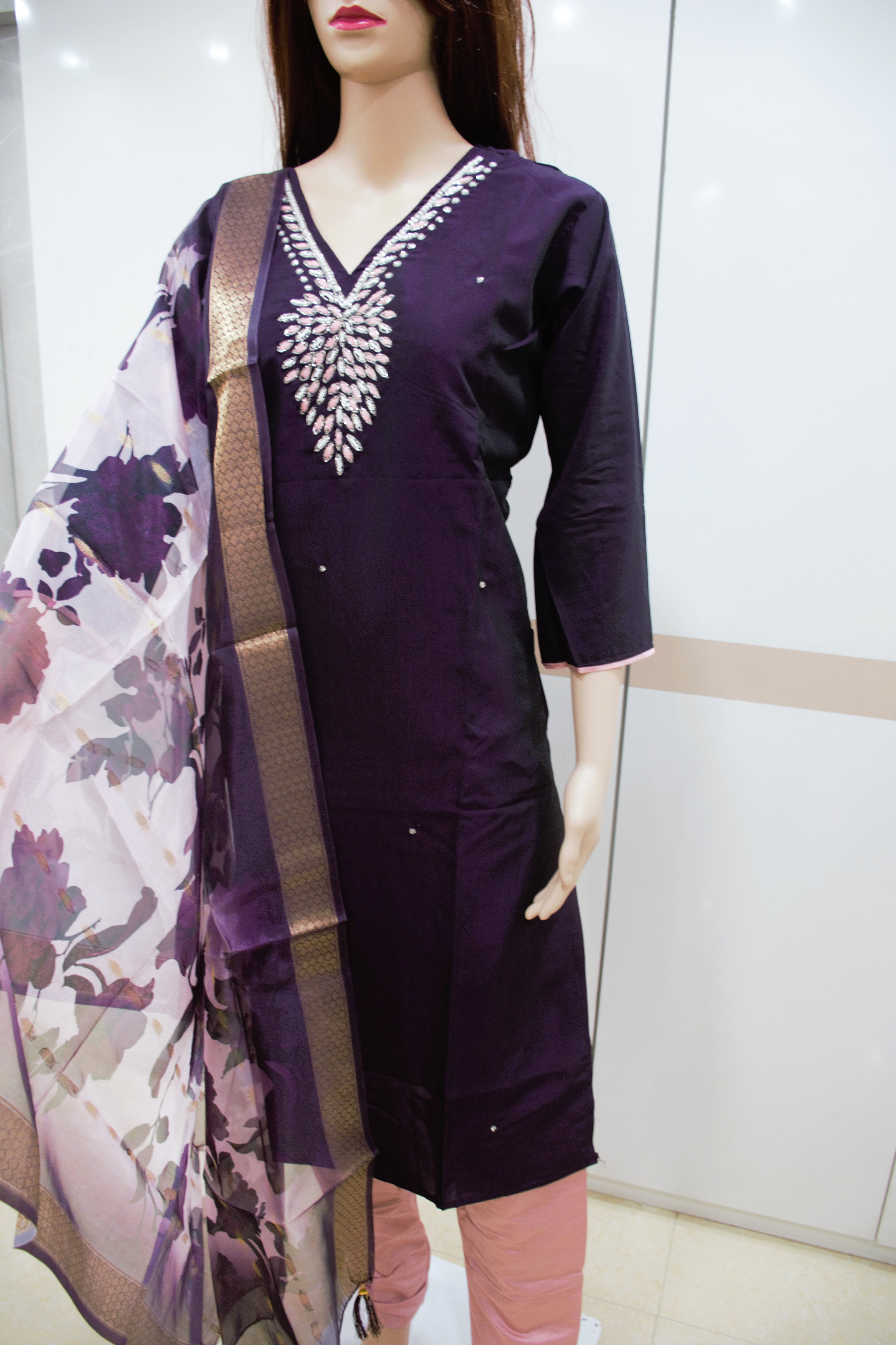 The Regal Amethyst Kurta Set