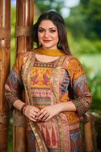 Marigold Mosaic – 3-Piece Suit Set