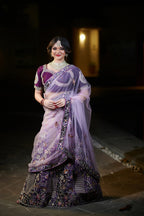 Regal Lavender Dream Lehenga