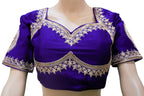 Royal Purple Heritage Embroidered Blouse