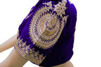 Royal Purple Heritage Embroidered Blouse