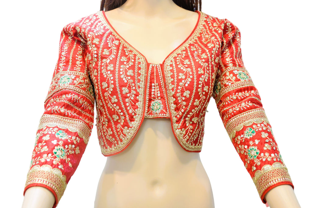 Royal Heritage Handcrafted Blouse