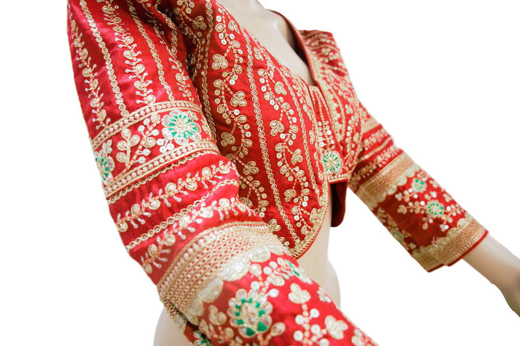 Royal Heritage Handcrafted Blouse