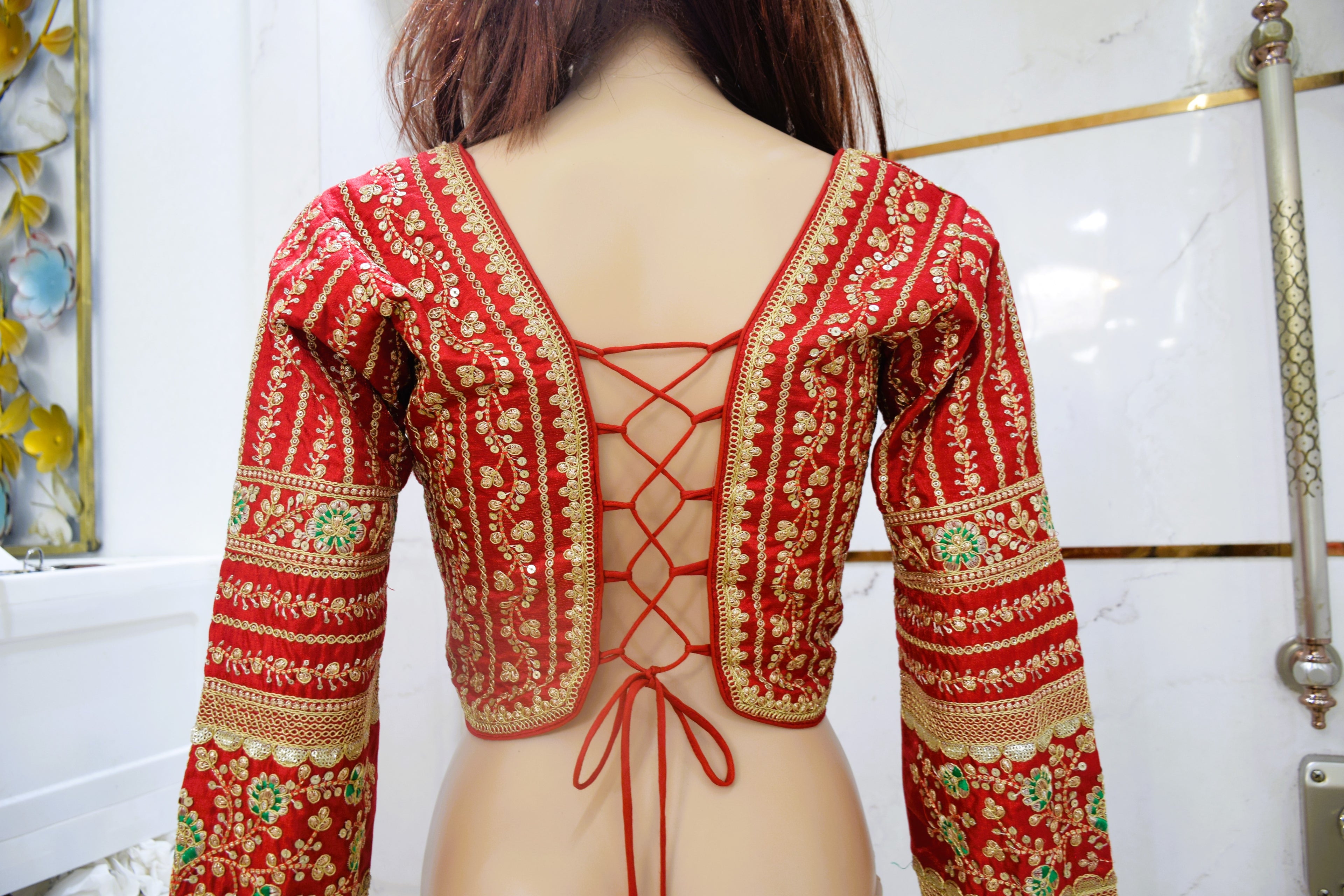 Royal Heritage Handcrafted Blouse