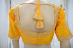 Golden Glow Embroidered Blouse