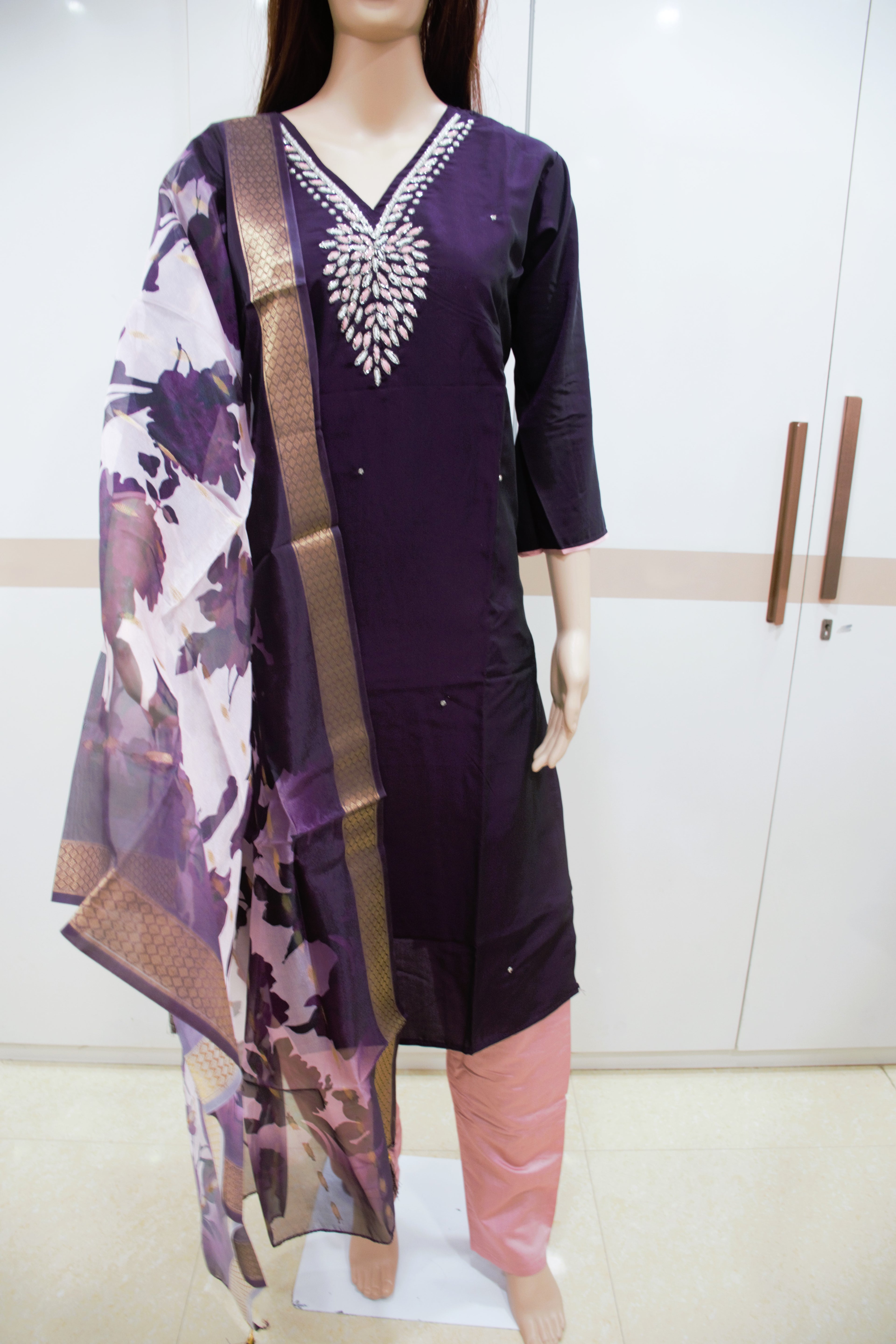 The Regal Amethyst Kurta Set