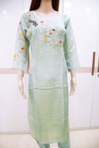 The Mint Melody Zardoshi Kurta Set