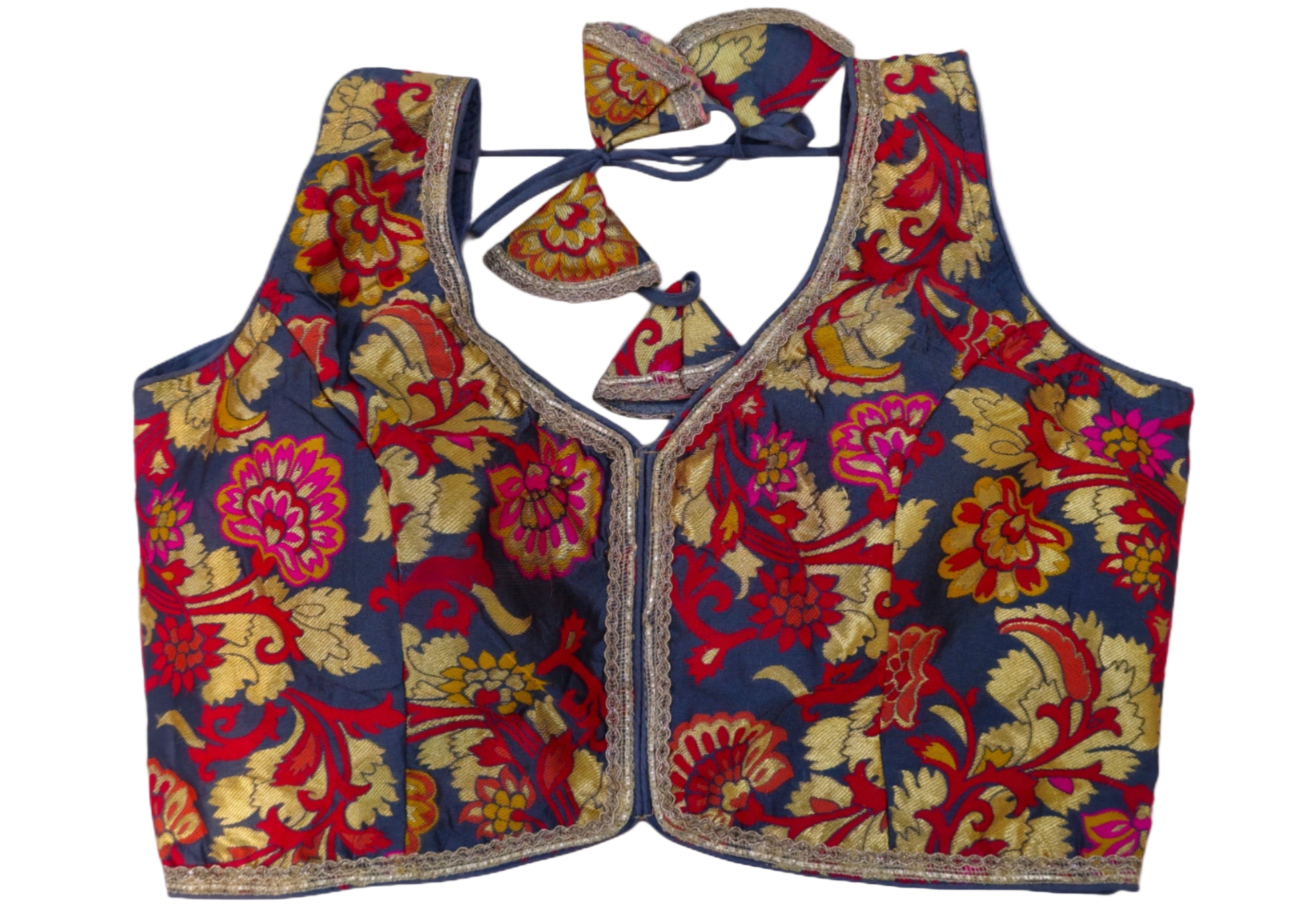 Nawabi Garden Brocade Blouse