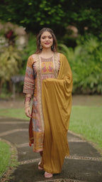 Marigold Mosaic – 3-Piece Suit Set